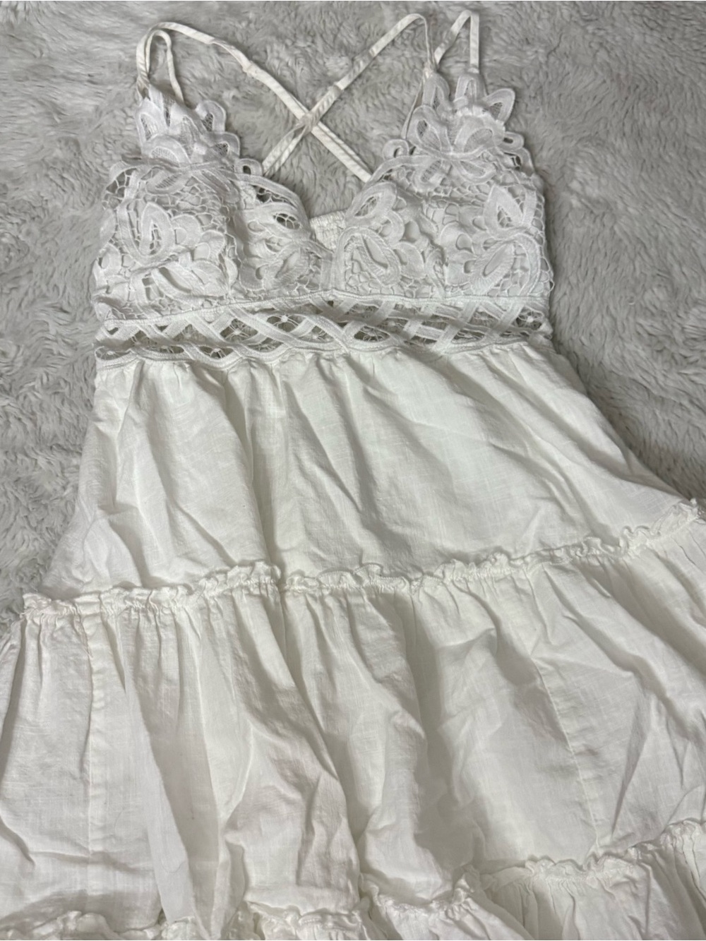 Shein White Dress